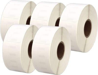 Dymo 11352 - Labels Wit 5-pack - Huismerk Compatible - Geschikt voor Dymo LabelWriter 310 Dymo LabelWriter 330 T Dymo LabelWriter 4 XL Dymo LabelWriter 400 Dymo LabelWriter 450