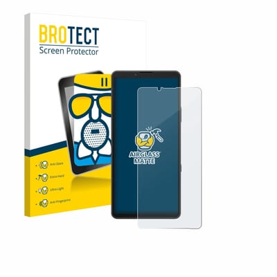 BROTECT - Screenprotector voor Sony Xperia 10 VII (case-friendly) - Folie Beschermfolie Beschermglas matte