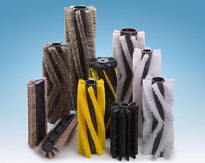 Veegroller Borstel - Rolborstel Reserve - Effectief Reinigen - Spiraalbekleding - 860 mm 260 mm - Zwart
