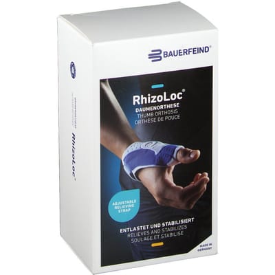 Bauerfeind RhizoLoc Duimbrace - 2 - Links - Grijs