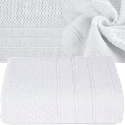Luxe Katoenen Handdoek 30x50cm 500 GSM Wit - Zacht & Absorberend