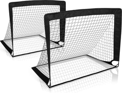 DD® Rebounder Voetbal - Voetbaldoel - Bouncer - 10x10x10cm - Zwart