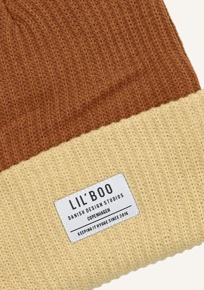 LIL'BOO Lil' Boo Block Hygge Beanie Mutsen Jongens - Multi - Maat 4/14Y