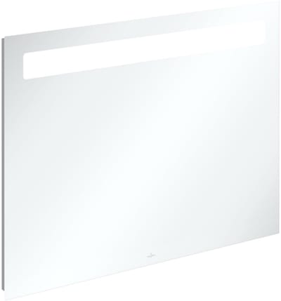 Villeroy & Boch More To See spiegel met geïntegreerde LED verlichting horizontaal 3 voudig dimbaar 100x75x4.7cm
