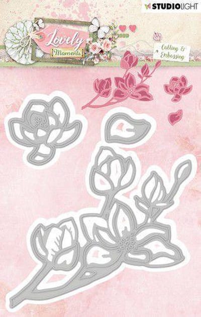 Studio Light Embossing Die 95x110 mm Lovely Moments nr 212 STENCILLM212