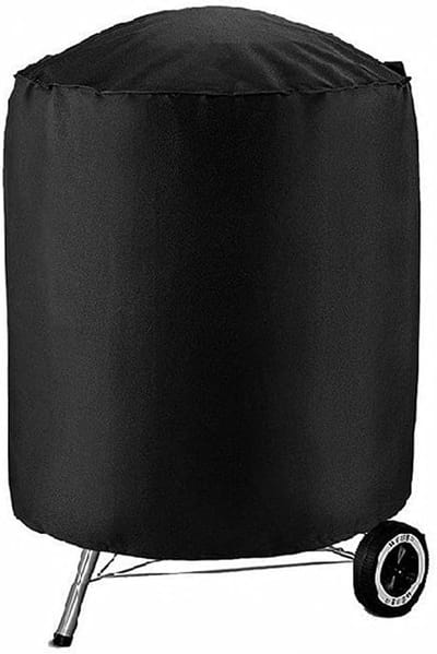 VHV-Ronde Barbecue Hoes Kogel - Waterdichte BBQ Hoes Rond tegen UV - Beschermhoes Barbecue voor en- Heavy Duty Kettle Grill Cover - Zwart