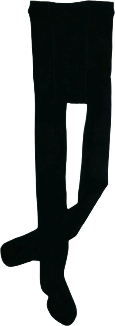 Meisjes maillot "Zwart", verkrijgbaar in de maten 2-4 jaar t/m 11-13 jaar