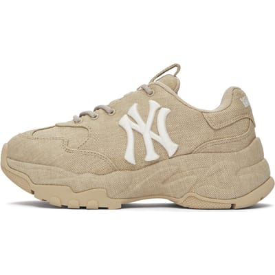 MLB New York Yankees Modieuze Veelzijdige Comfortabele Ademende Casual Sports Lage Dad Schoenen Unisex Sneakers Lichtbeige 3ASHA025N-50BGL 38 beige