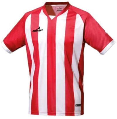 Mercury Equipment Champions T-shirt Met Korte Mouwen Rood,Wit L Man