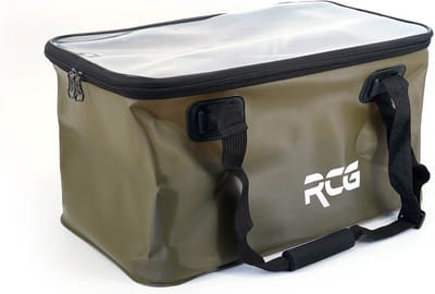 RCG EVA Tas Olijfgroen XL - Waterdichte Opbergtas 53L Karpervissen