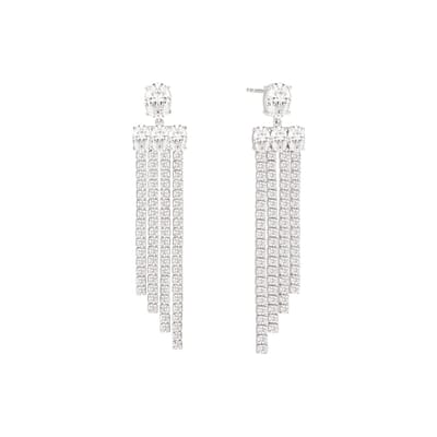 Sif Jakobs Ellisse SJ-E2327-CZ - Dames - Oorhangers - Zilver
