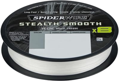 Spiderwire Stealth Smooth8 Vislijn 0.23mm 150m Gevlochten Translucent