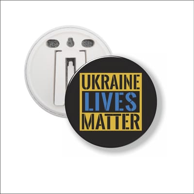 Button Met Clip - Ukraine Lives Matter - Oekraine