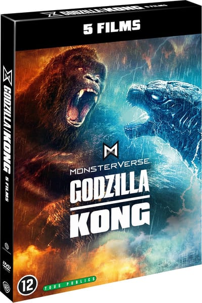 Godzilla Kong MonsterVerse - 5 Films Collection (DVD)