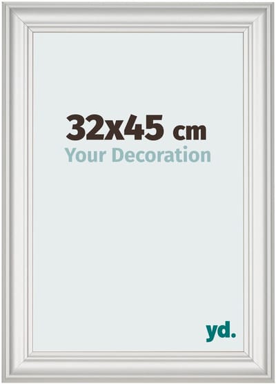 Your Decoration - Fotolijst 32x45 cm - MDF - Wit Geveegd - Lazio