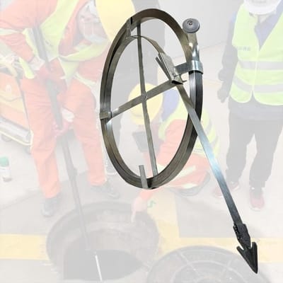 Rioolveer - Afvoerslang Ontstopper - Verstoppingen Verhelpen - Mangaanstaal Flexibel - 50mm 13m - Zilver