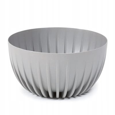 Lamela MIRA ECO Wood Pot - Grijs, 24cm Breed, 14cm Hoog
