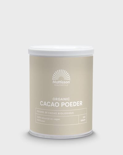 Mattisson - Biologische Cacao Poeder - 100 Gram
