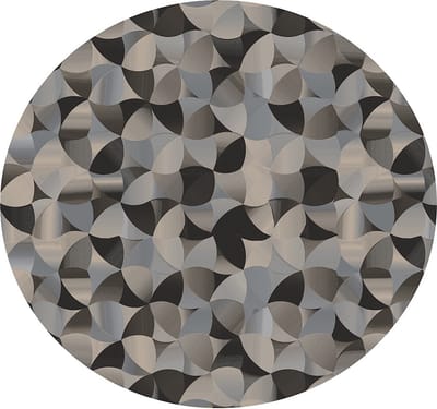 MD Entree - Vloerkleed - Design Mat - Universal - Amsterdam Winter - Ø 100 cm