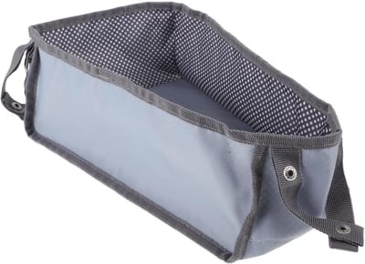 Kinderwagen Organizer - Onderzitmand Opbergvak - Babybenodigdheden Meenemen - Universele Pasvorm - 30 x 24 x 10.5 cm - Blauw