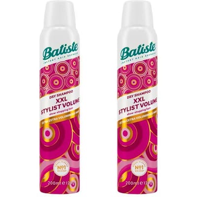Batiste XXL Stylist Volume Dry Shampoo 200 ml + 200 ml