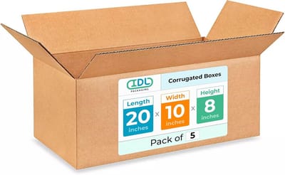 Verhuisdozen Medium - Verzenddozen Karton - Spullen Verhuizen - Professionele Kwaliteit - 5 stuks 50cm - Bruin