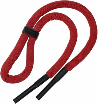 Fako Bijoux® - Drijvend Brillenkoord - Watersport - Suppen - Surfen - Zwemmen - 66cm - 10mm - Donkerrood