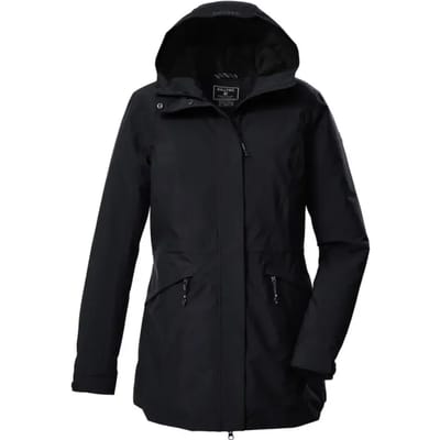 Killtec KOW 19 Women Parka - Winterjas - Dames - Parka - zwart - maat 40