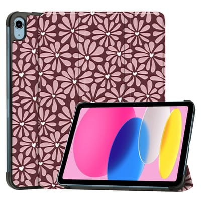 imoshion Tablet Hoes - Geschikt voor Apple iPad 11 2025 A16 / iPad 10e generatie (2022) 10.9 inch - Design Trifold Bookcase