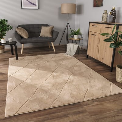 Paco Home Vloerkleed Woonkamer Laagpolig Boho Patroon Scandinavisch 3D Modern 60x100 cm
