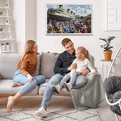 Puzzel 1000 Stukjes - Educatief Spel - Ontspanning Thuis - HD Poster Inclusief - 70 x 50 cm