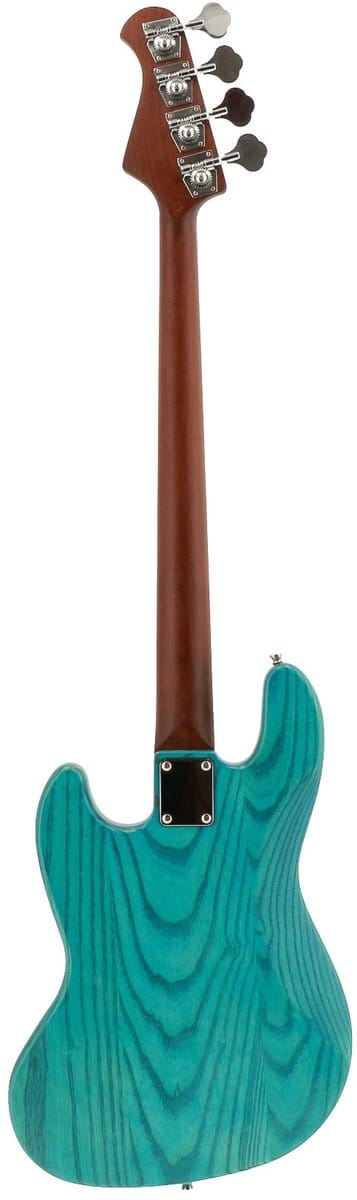 Elektrische basgitaar met gigbag Fazley Outlaw Series Judge Plus Blue