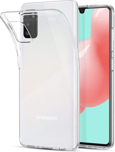 Hoesje voor Samsung Galaxy A41 backcover Shockproof siliconen Transparant