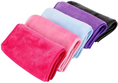 Make-up remover doek (7-pack), herbruikbare microvezel gezichtsreinigingshanddoek, super zachte en absorberende make-up wissen voor oogmake-up verwijderen gezichtsdoekje, veilig voor alle huid