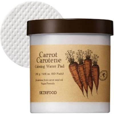 SKINFOOD - Carrot Carotene Calming Water Pad - 60stukken