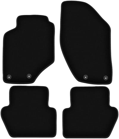 BASIC zwarte veloursmatten voor: Volvo 850 stationwagen, sedan (1991-1996)