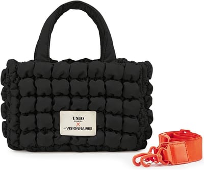 Unio Hamburg x Les Visionnaires handtas schoudertas Bubble Unio Cortina Black zwart