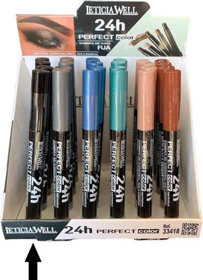 Leticia Well - Oogschaduw Potlood - Draaibaar / Automatic Pencil - Zwart - Nummer 35