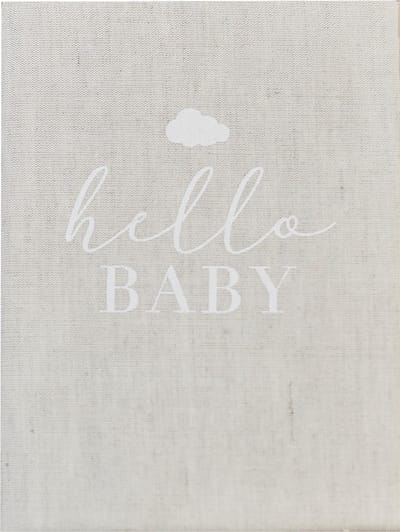 Ginger Ray - Ginger Ray - Gastenboek Hello Baby - Linnen