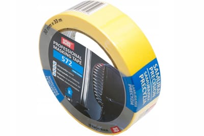 Scley Washi Precisie Bordentape Geel 30mm x 33m - Scherpe Randen