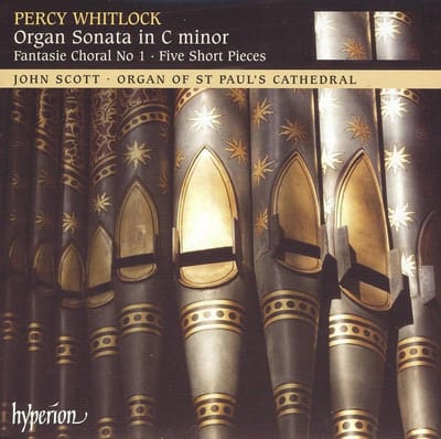 Whitlock: Organ Sonata In C Minor, Five Short Piec