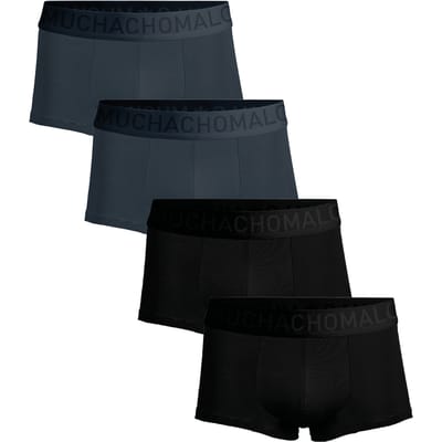 Muchachomalo Heren Trunks – 4 Pack – Korte Boxershorts Heren – Bamboe – Korte Pasvorm – Onderbroeken Heren