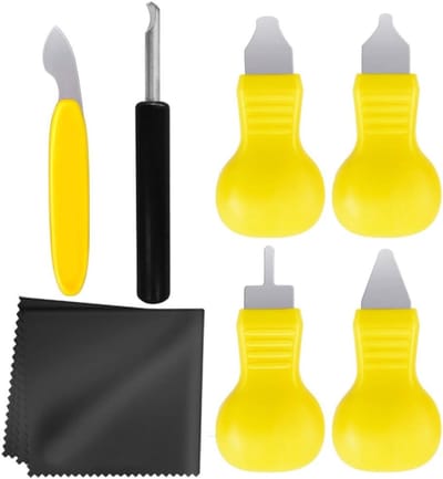 Watch Battery Vervangset met 6 Stuks Horloge Achterkant Verwijder Tools voor Horloge Reparatie en Onderhoud
