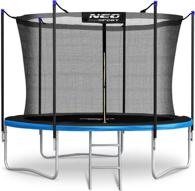8ft/252cm tuintrampoline met binnennet en Neo-Sport ladder