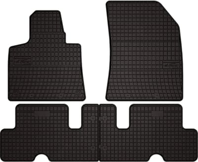 Wielganizator SolidPRO Serie - Zwarte Rubber Automatten - Citroen C4 Spacetourer Minivan (2013-2018) - Op Maat Gemaakt - Duurzaam
