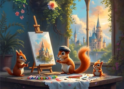 Bluebird Puzzle legpuzzel The Squirrels' Workshop - 500 stukjes.