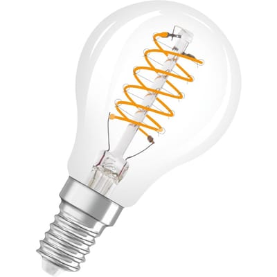 Osram Vintage 1906 LED Classic Slim E14 Peer Filament Helder 4.8W 470lm - 827 Zeer Warm Wit | Dimbaar - Vervangt 40W