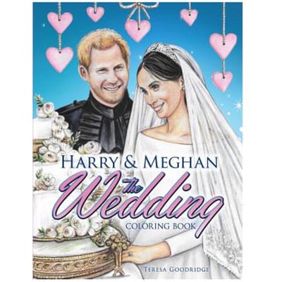 Harry And Meghan The Wedding Coloring Book - Teresa Goodridge