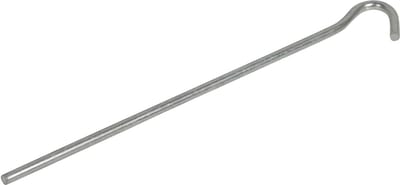 Bo-Camp - Tentpen - Open oog - 10 Stuks x 18 cm - Gegalvaniseerd staal