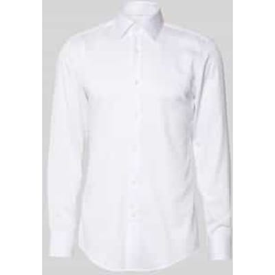slim fit zakelijk overhemd van puur katoen model 'H-HANK KENT-C1'